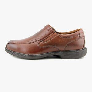 NUNN BUSH MEN'S BLEEKER STREET SLIP-ON KORE LOAFER- BROWN-SIZE 12 MEDIUM
